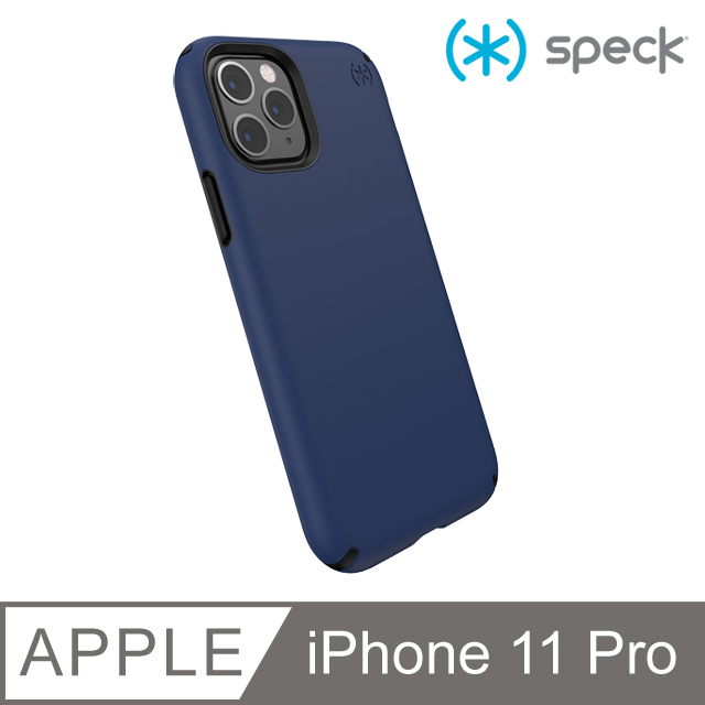 Speck Presidio Pro iPhone 11 Pro 抗菌柔觸感防摔保護殼-海軍藍