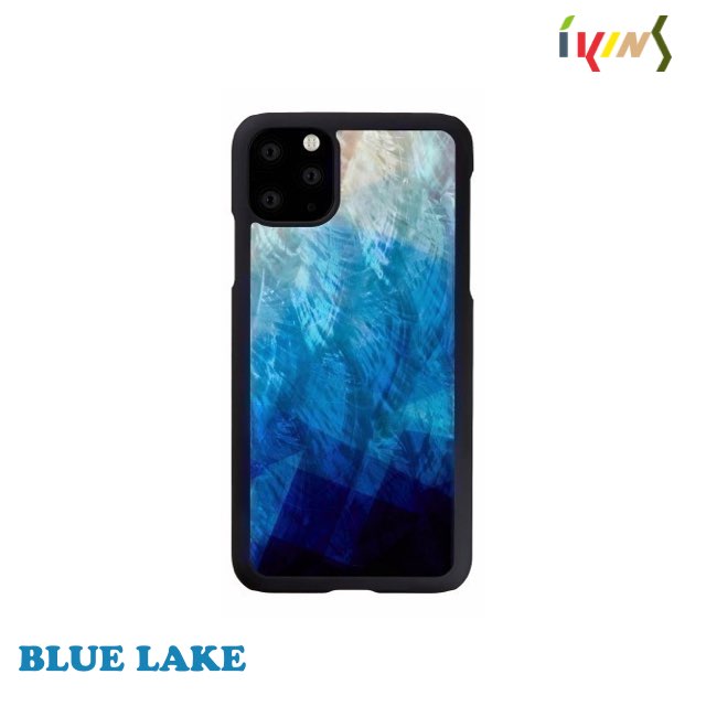 Man&Wood iPhone 11 Pro Max 天然貝殼 造型保護殼-湛藍湖泊 Blue Lake