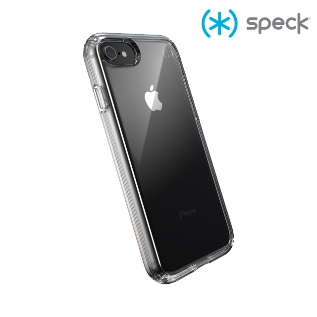 Speck Presidio Perfect-Clear iPhone SE/8/7 抗菌透明防摔殼