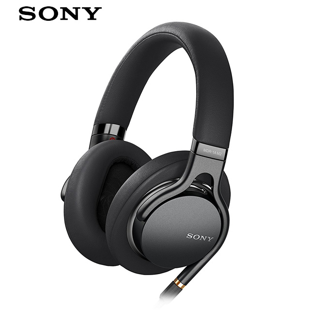 SONY MDR-1AM2 黑色 高音質輕巧耳罩式耳機 4.4mm平衡傳輸