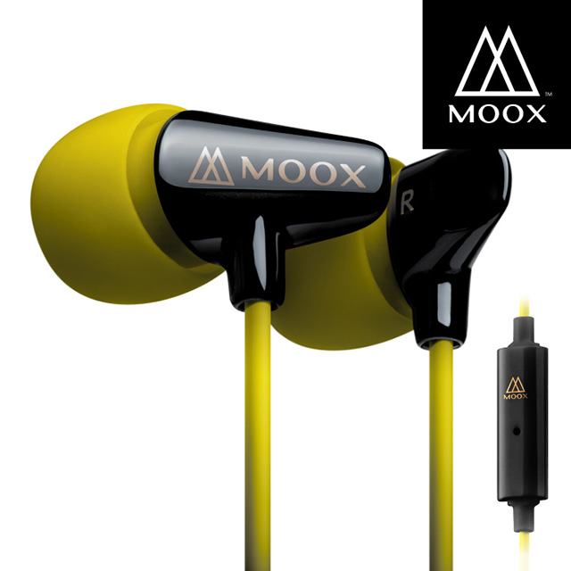 【穆克斯MOOX】 X7iB入耳式線控耳機－陶瓷黑