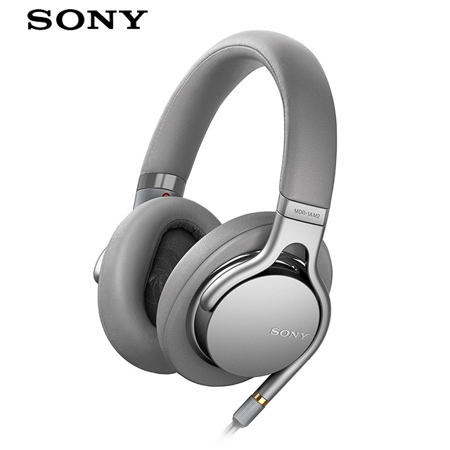 SONY MDR-1AM2 銀色 高音質輕巧耳罩式耳機 4.4mm平衡傳輸