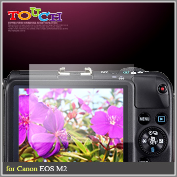 Canon EOS M2專用高透防刮無痕螢幕保護貼