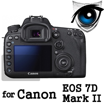 D&A Canon EOS 7D Mark II 專用日本濾藍光9H疏油疏水增豔螢幕貼