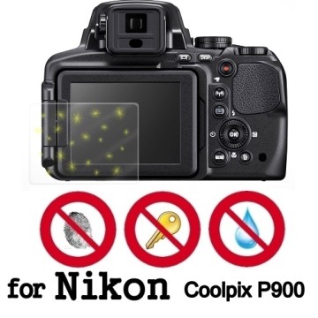 D&A Nikon Coolpix P900 相機專用日本原膜NEW AS玻璃奈米螢幕保護貼