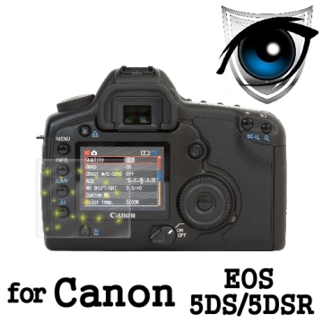 D&A Canon EOS 5DS/5DSR 專用日本防藍光9H疏油疏水增豔螢幕貼