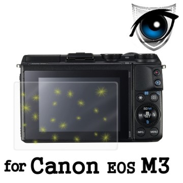D&A Canon EOS M3 專用日本防藍光9H疏油疏水增豔螢幕貼