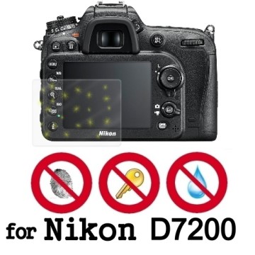 D&A Nikon D7200 相機專用日本原膜NEW AS玻璃奈米螢幕保護貼