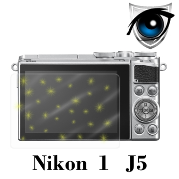 D&A Nikon 1 J5相機專用日本抗藍光9H疏油疏水增豔螢幕貼