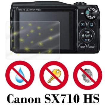 D&A Canon PowerShot SX710 HS相機專用日本原膜NEW AS玻璃奈米螢幕保護貼