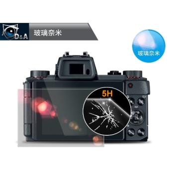 D&A Canon EOS M100 相機專用日本NEW AS玻璃奈米螢幕保護貼