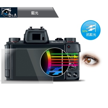 D&A Lumix DMC-GF10 相機專用日本抗藍光9H疏油疏水增豔螢幕貼