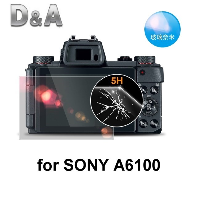 D&A SONY A6100 相機專用日本NEW AS玻璃奈米螢幕保護貼