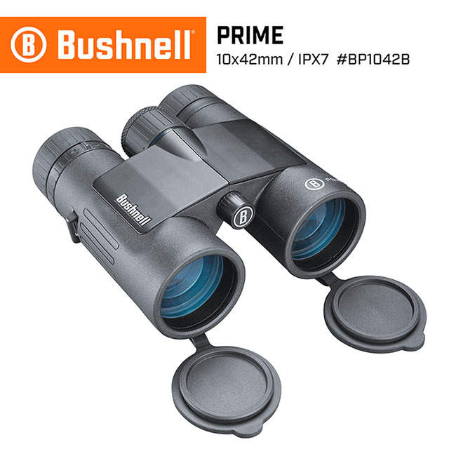 【美國 Bushnell 倍視能】Prime 先鋒系列 10x42mm 防水型雙筒望遠鏡 BP1042B (公司貨)
