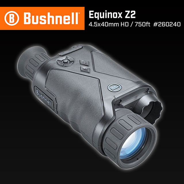 【美國 Bushnell 倍視能】Equinox Z2 4.5x40mm 數位日夜兩用紅外線單眼夜視鏡 260240 (公司貨)