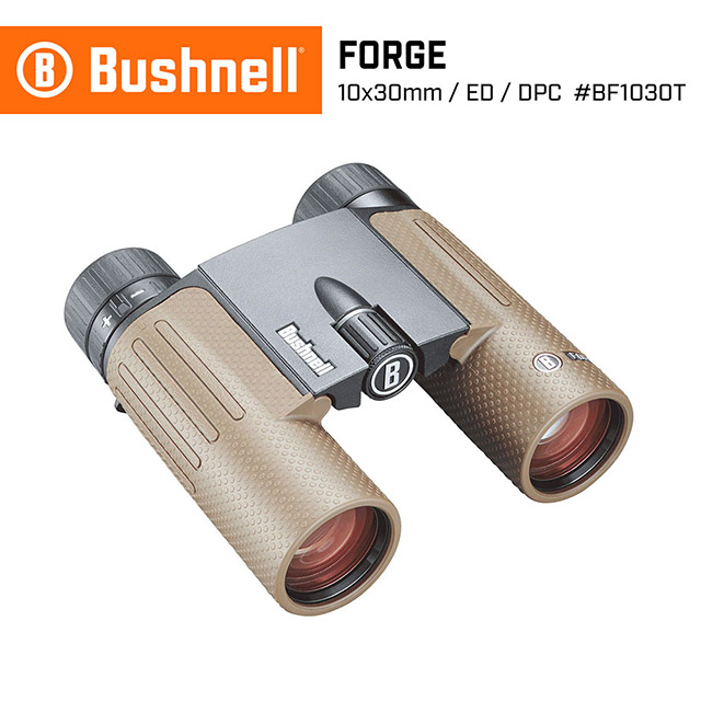 【美國 Bushnell 倍視能】Forge 精鍛系列 10x30mm ED螢石中型雙筒望遠鏡 BF1030T (公司貨)