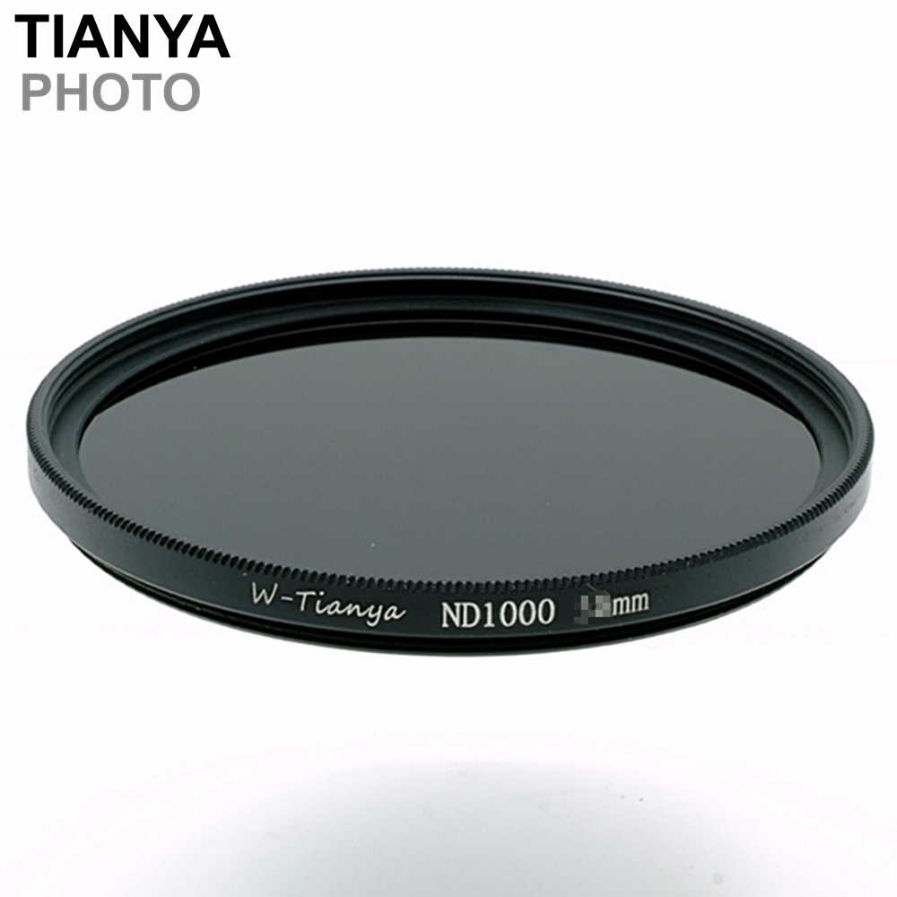 Tianya薄框ND110減光鏡82mm減光鏡(減10格降1/1000)ND1000減光鏡ND1000濾鏡ND1000