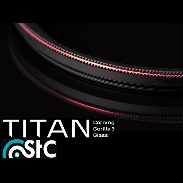 台灣STC Corning康寧Gorilla強化玻璃多層膜防刮防污防撞抗靜電輕薄框Titan 40.5mm保護鏡