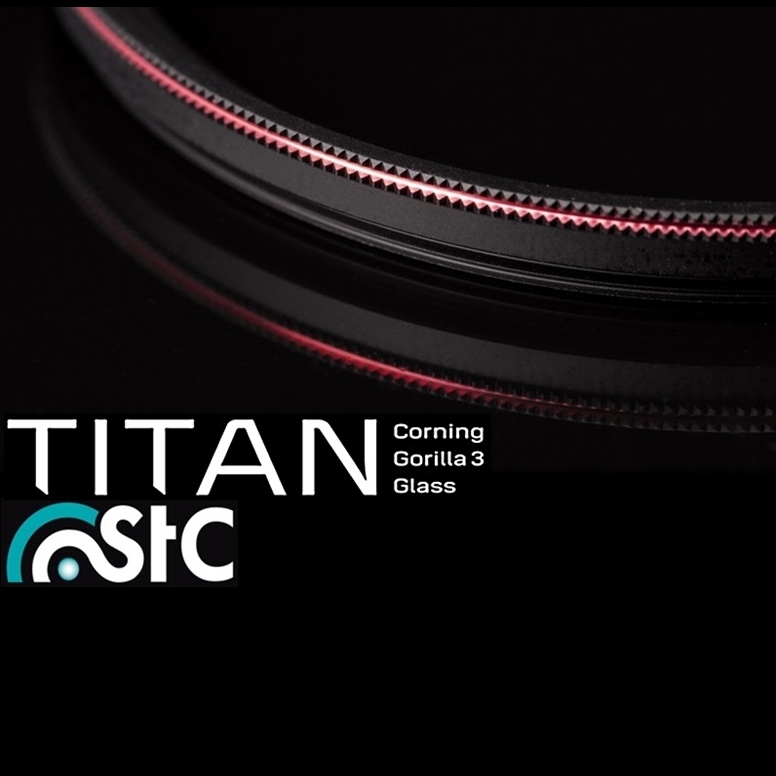 台灣STC Corning康寧Gorilla強化玻璃多層膜防刮防污防撞抗靜電輕薄框Titan 72mm保護鏡