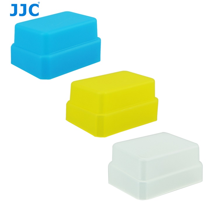 JJC Metz美緻3色58 50 48 AF-1 AF-2肥皂盒柔光罩機頂閃燈柔光盒