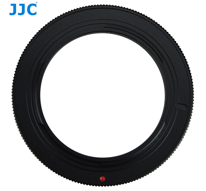 JJC 口徑52mm鏡頭轉成Nikon尼康F卡口的鏡頭倒轉接環,52mm Ai