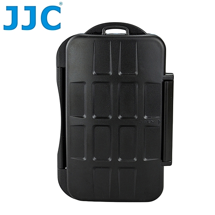 JJC記憶卡收納盒儲存盒適CF四張.Memory Sticu Duo八張即共12張卡,MC-1