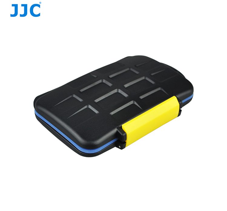 JJC記憶卡收納盒儲存盒適SD.CF.XD.Memory Sticu Duo共16張卡,MC-3