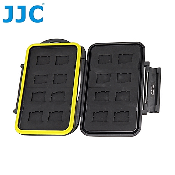 JJC記憶卡收納盒儲存盒適放共16張Micro SD卡,MC-MSD16