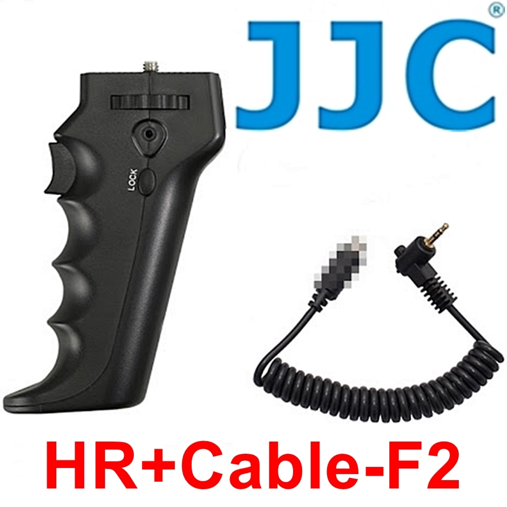 JJC快門手把HR+Cable-F2,支援Sony RM-VPR1快門線功能(不支援錄影)