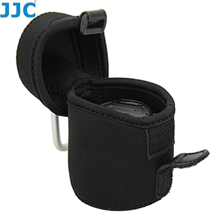 JJC中號鏡頭袋JN-M(潛水布材質,附金屬掛勾環,適鏡頭直徑62mm高68mm)