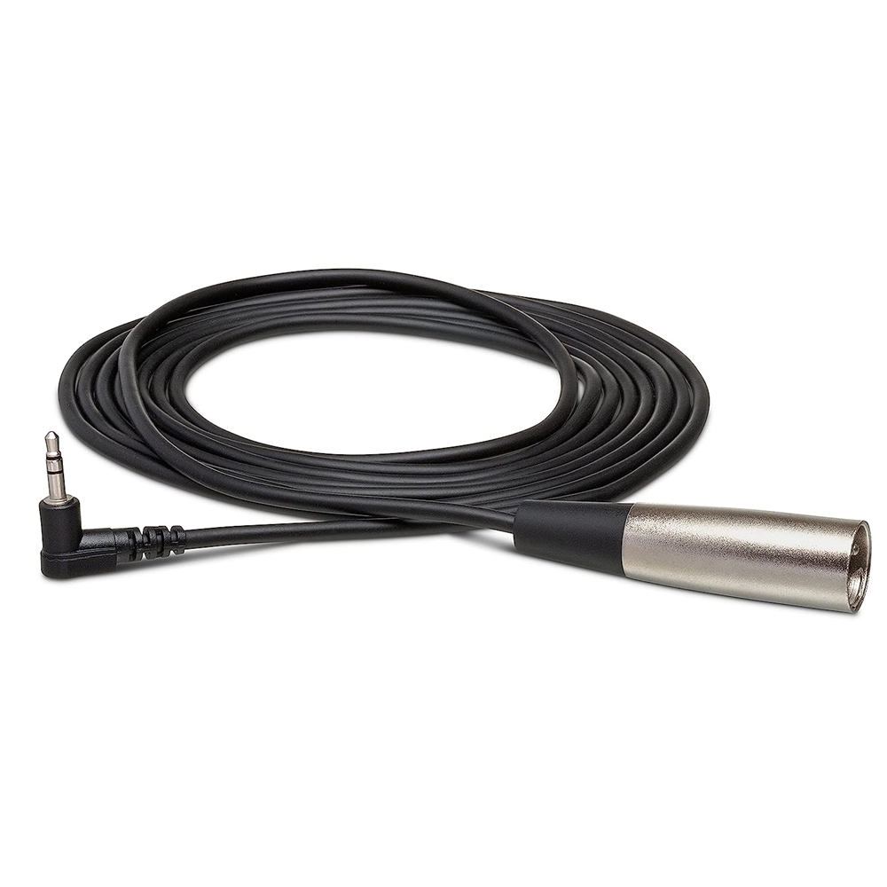 美國HOSA TECHNOLOGY L型3.5MM TRS立體聲轉 LR3M麥克風音訊線 XVM-105M