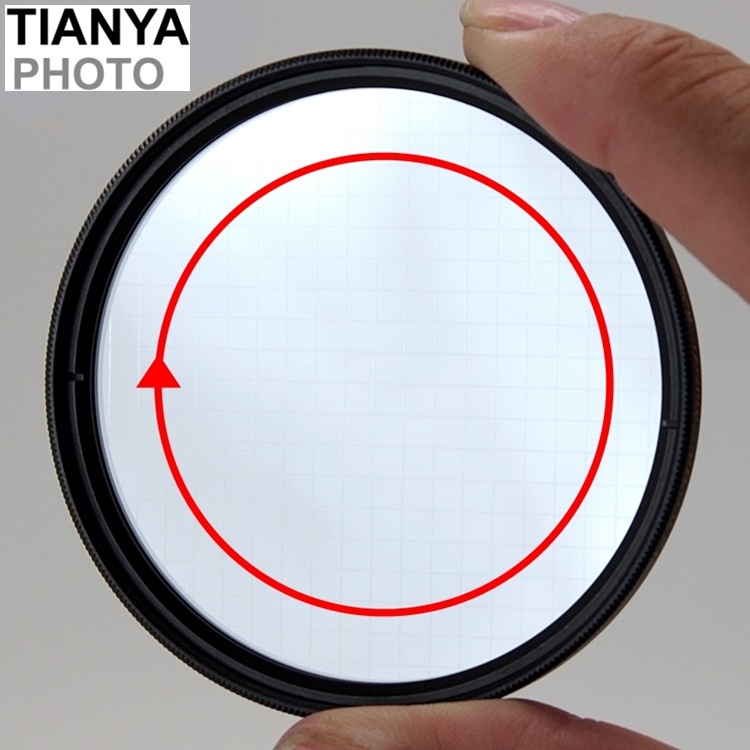 Tianya 4線十字星芒鏡77mm(可旋轉)