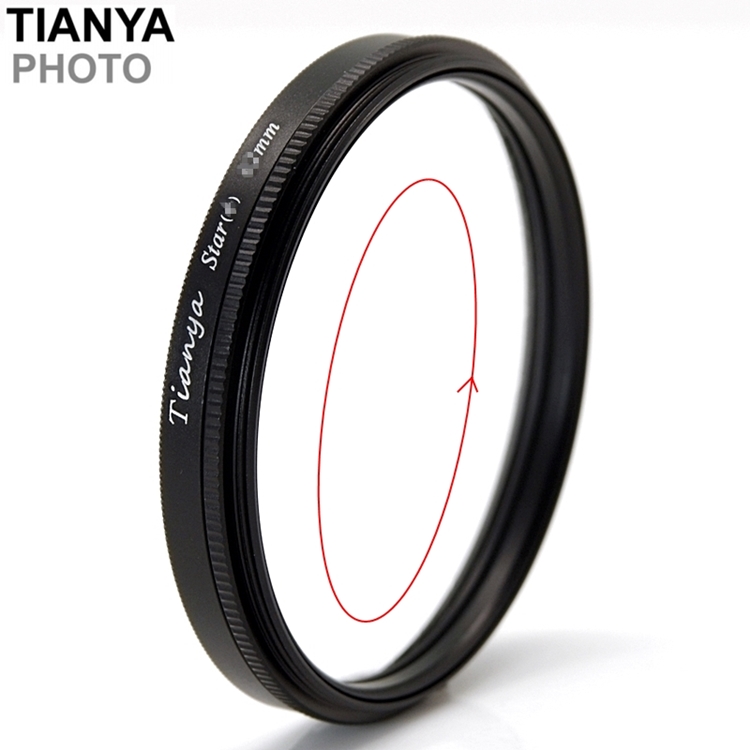 Tianya 4線十字星芒鏡58mm(可旋轉)