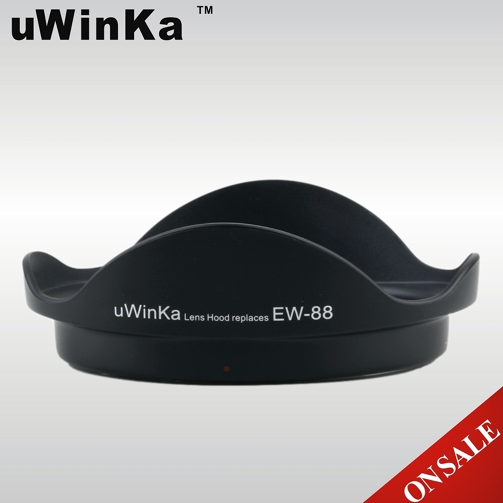 uWinka副廠Canon EW-88遮光罩,黑色