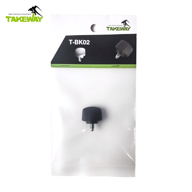 台灣製造TAKEWAY旋鈕雲台旋鈕T-BK02(鉗式腳架R2專用配件)TBK02台灣公司貨