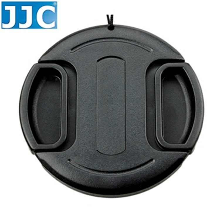JJC副廠鏡頭保護鏡蓋40.5mm鏡頭蓋附繩LC-40.5(無字,中捏快扣鏡頭前蓋)lens cap