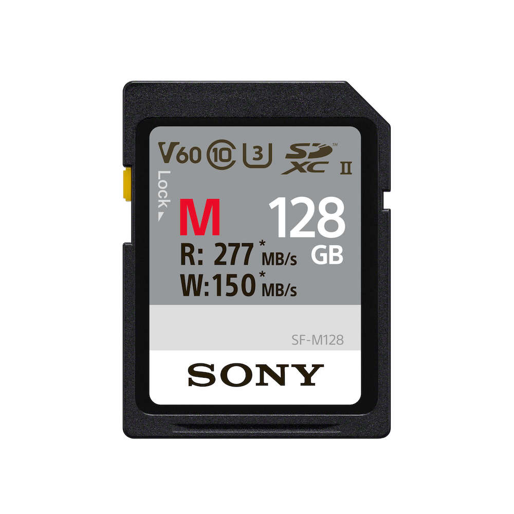 SONY 索尼 SF-M128 記憶卡【128GB/UHS-II/R277/W150】公司貨
