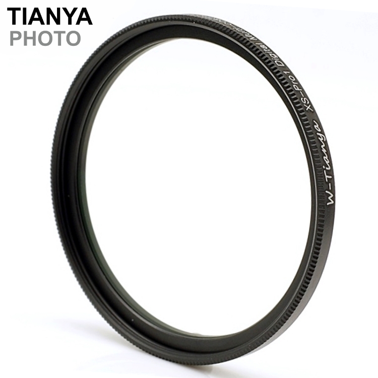 Tianya 18層多層膜52mm濾鏡MC-UV濾鏡MRC-UV保護鏡(超薄框,黑邊)