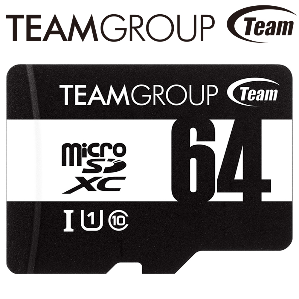 Team 十銓 64GB UHS-I microSDXC 記憶卡