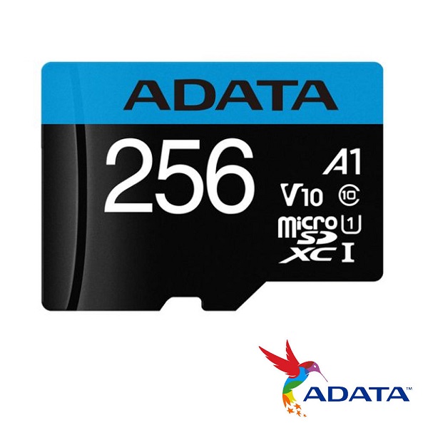 威剛 ADATA 256GB microSDXC Class10 - 附SD轉卡