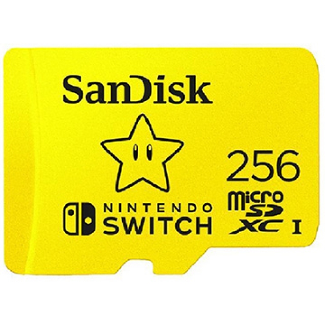 SanDisk 256GB 256G [Nintendo SWITCH microSDXC 100Mb/s U3 任天堂 專用記憶卡