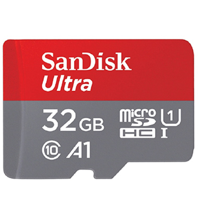 SanDisk 32GB【Ultra 98MB/s】 Ultra microSDHC UHS-I C10 記憶卡