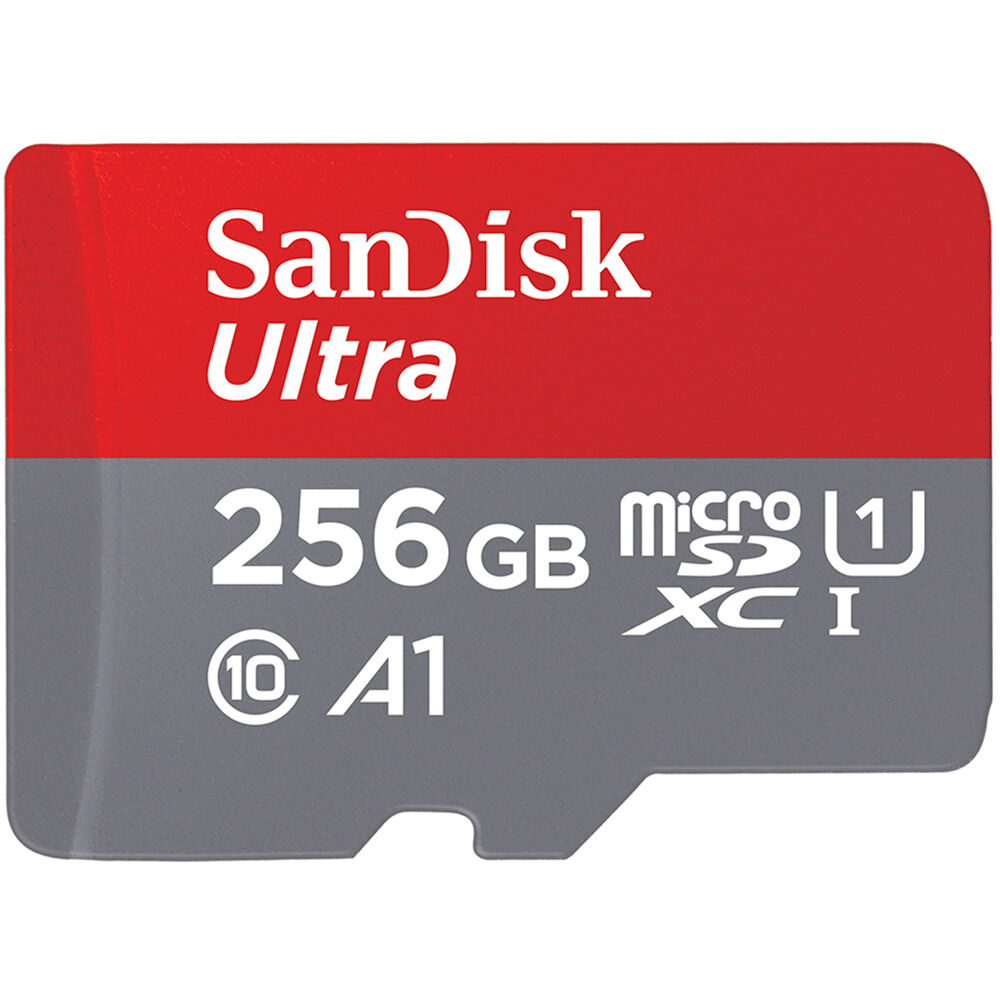 SanDisk 256GB【Ultra 100MB/s】Ultra microSDXC UHS-I C10 A1 SDSQUAR-256G 記憶卡