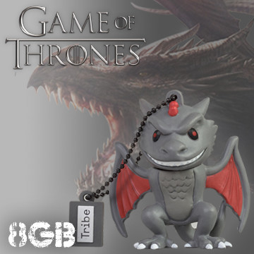 【義大利 TRIBE】Game of Thrones (冰與火之歌) 8GB 隨身碟 - 龍