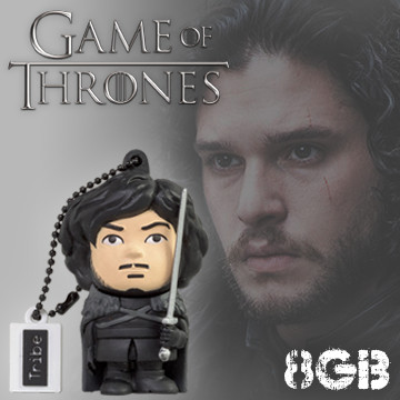 【義大利 TRIBE】Game of Thrones (冰與火之歌) 8GB 隨身碟 - 瓊恩·雪諾