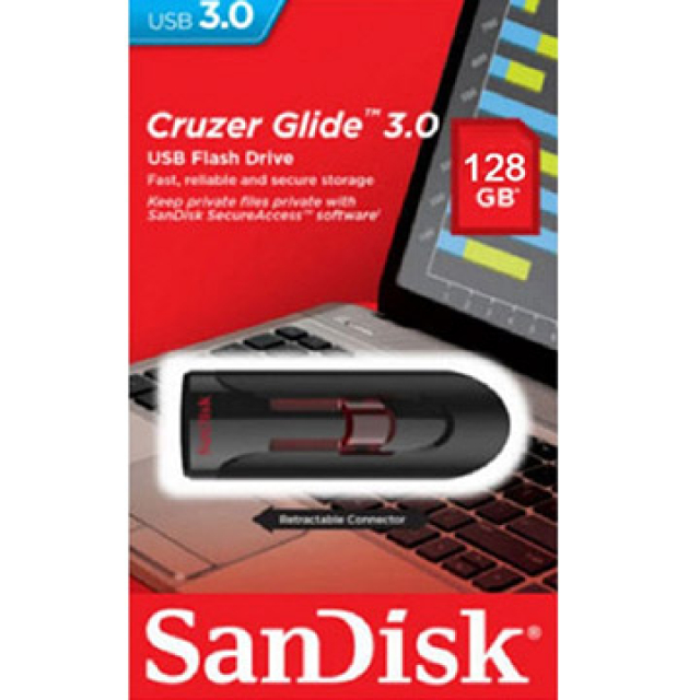 SanDisk 128GB Cruzer Glide【SDCZ600-128G】CZ600 USB 3.0 高速隨身碟