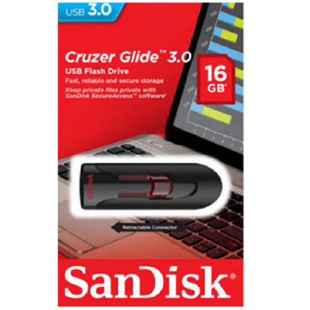 SanDisk 16GB Cruzer Glide【SDCZ600-016G】CZ600 USB 3.0 高速隨身碟