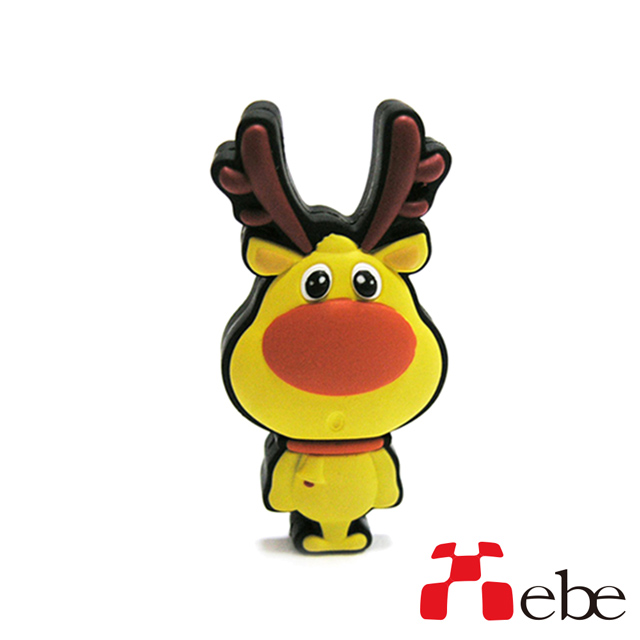 【Xebe集比】聖誕麋鹿造型隨身碟16G 聖誕系列