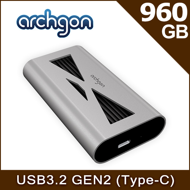 archgon PCIe 960GB 外接式固態硬碟 S93(MS-9315) 銀色