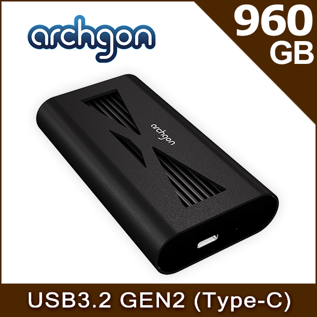 archgon PCIe 960GB 外接式固態硬碟 S93(MS-9315) 黑色